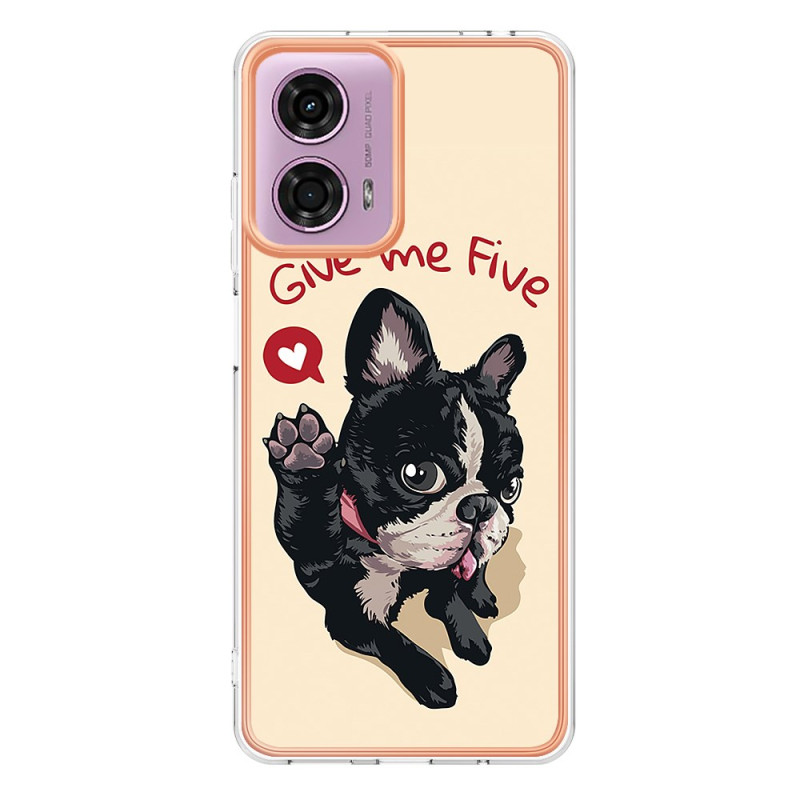 Moto E14 Case Dog design