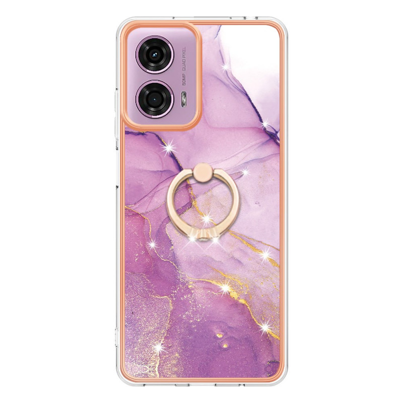 Moto E14 case
 Marble ring stand