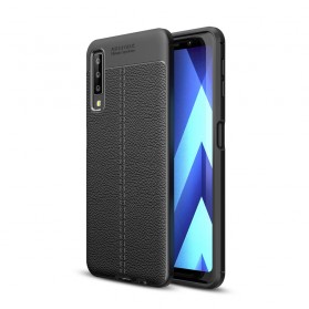 Samsung Galaxy A7 Leather Case Lychee Effect Double Line