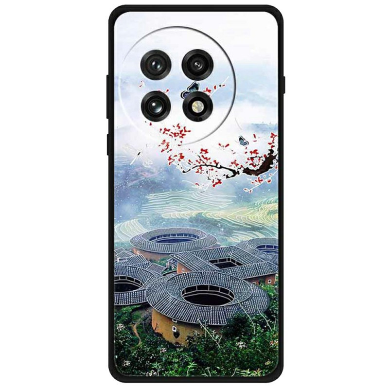 Coque OnePlus 13 Motif Maison de Terre Hakka