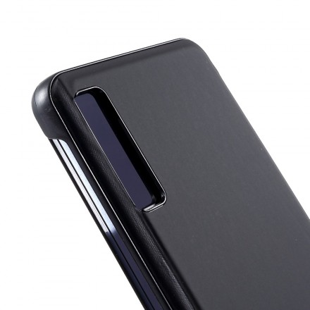 View Cover Samsung Galaxy A7 Mirror and Leather Effect