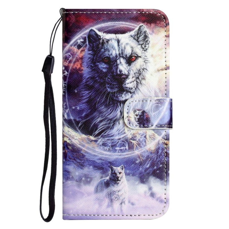 Moto G15 Snow Wolf Case