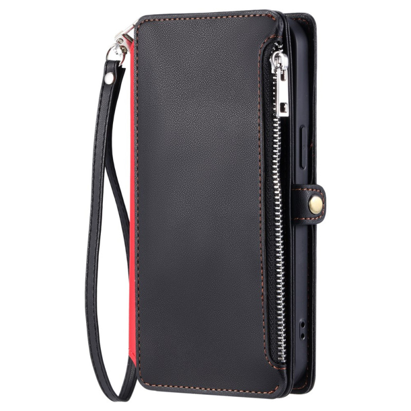 Moto G15 Zipped Strap Case