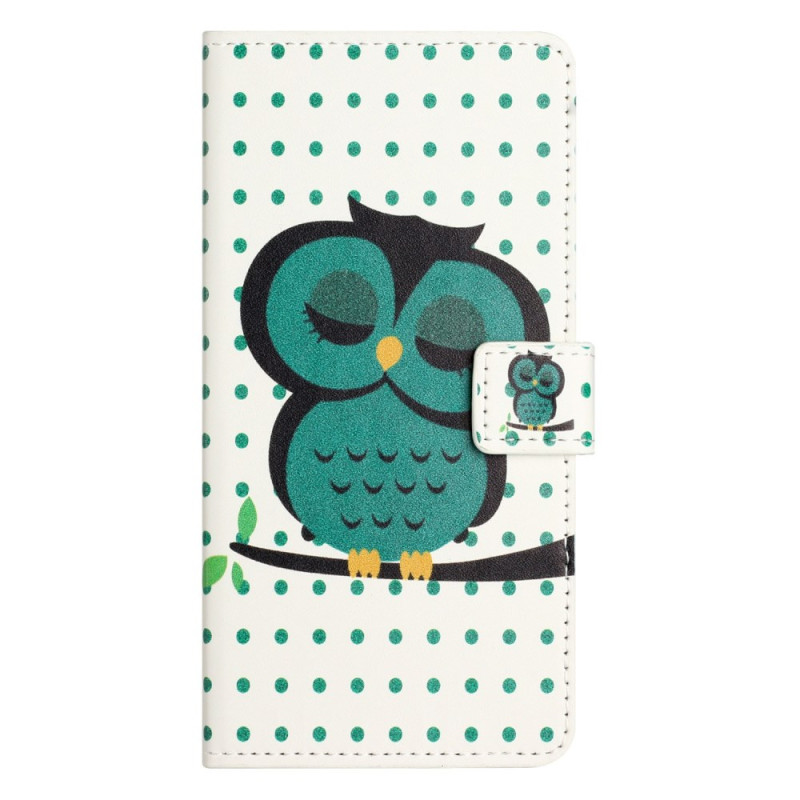 Moto G05 / E15 Case Sleeping Owl