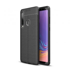 Samsung Galaxy A9 Leather Case Lychee Effect Double Line