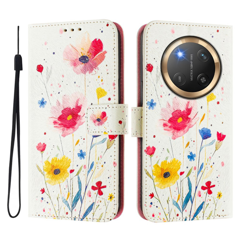 Honor Magic 7 Lite / X9c Floral Pattern Case