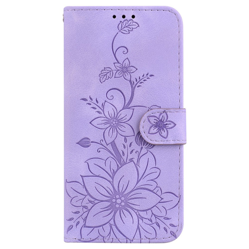 Honor Magic 7 Lite / X9c Suede Effect Fleur de Lys Case