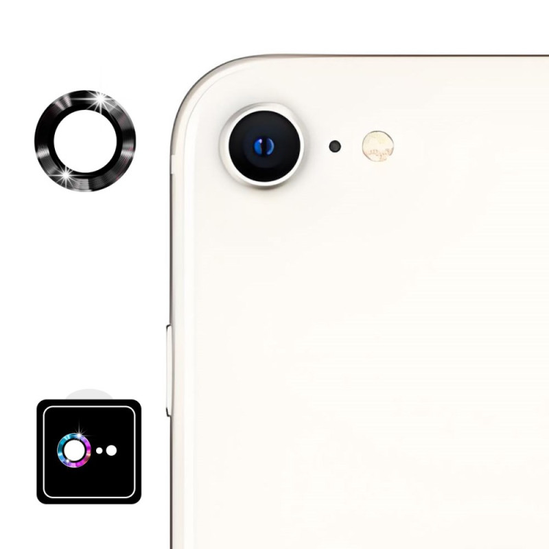 iPhone 16E Camera Protector Alloy Rings and Tempered Glass