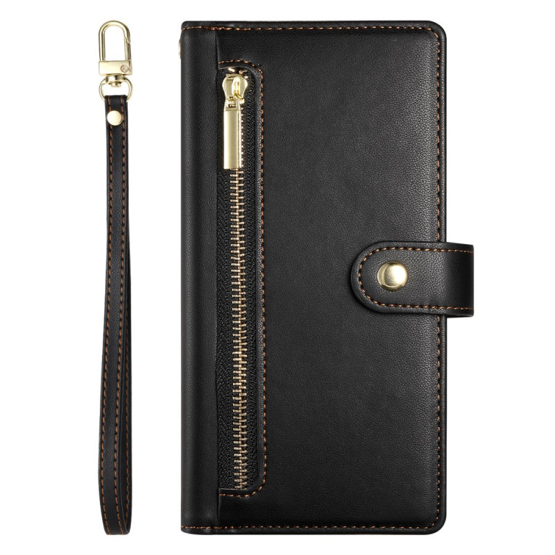 Oppo Reno 13 5G Wallet & Strap Case