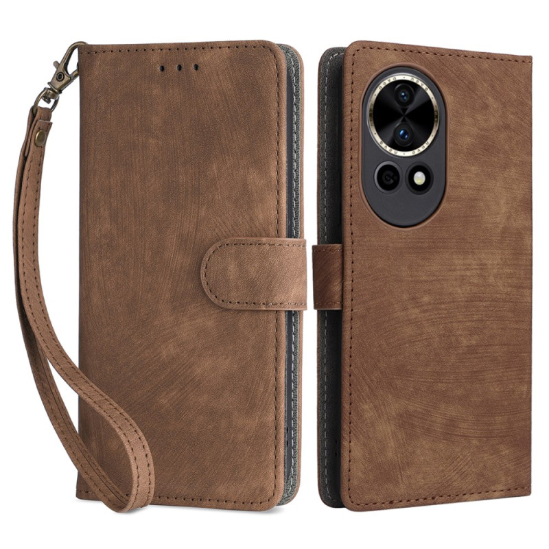 Cover Huawei Nova 13 5G Wallet Suede effect RFID