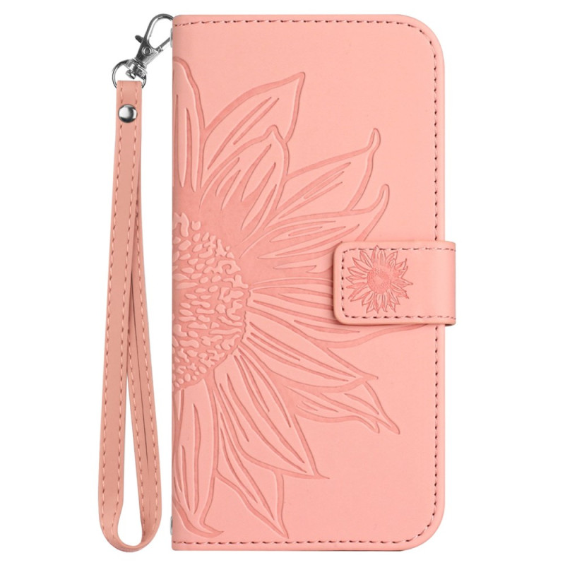 Oppo Reno 13F 4G / 5G / FS 5G Strap Sunflower Print Case