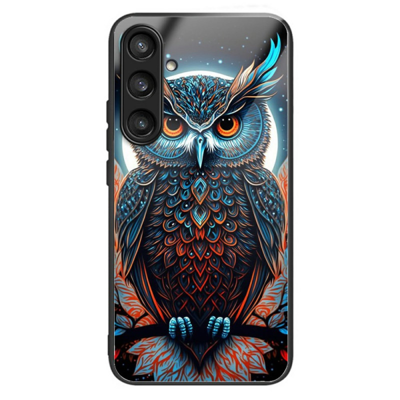 Samsung Galaxy A36 5G Tempered Glass Case Coloured Owl