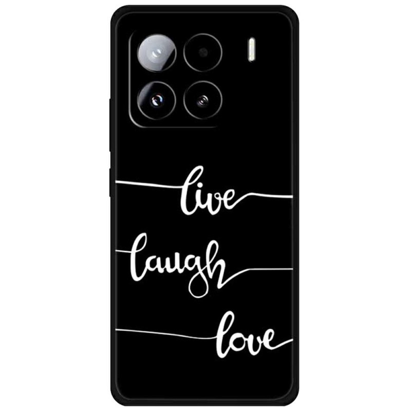 TPU Case Printed Shockproof for Xiaomi 15 Pro - Live Laugh Love