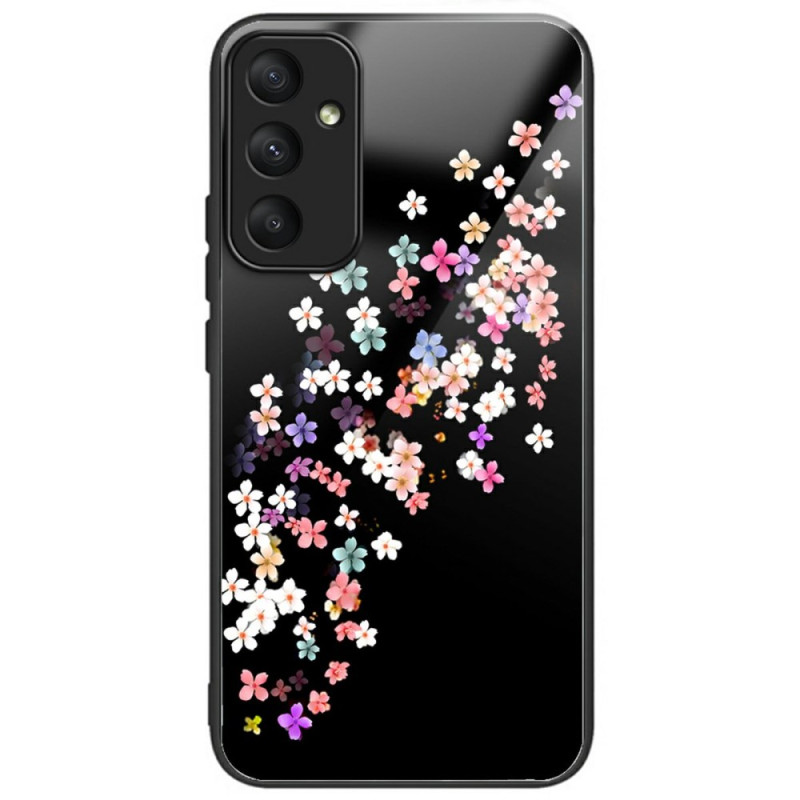 Coque Samsung Galaxy A16 4G / 5G Verre Trempé Motif Floral Coloré