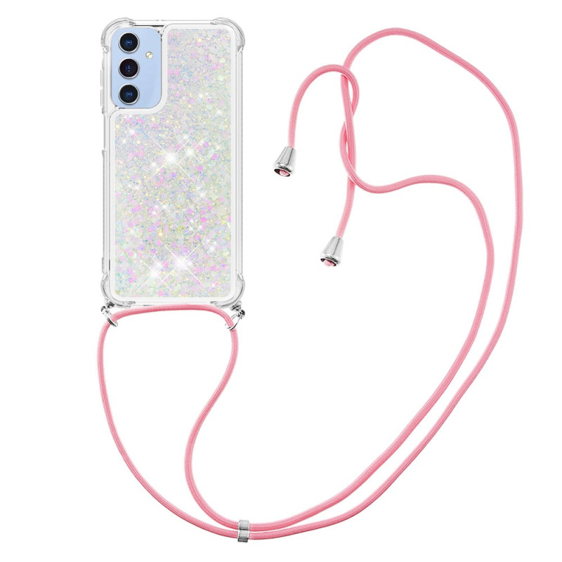 Samsung Galaxy A16 4G / 5G Glitter Lanyard Case