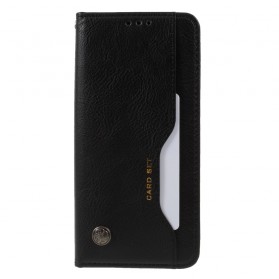 Flip Cover Huawei Mate 20 Pro Simulated Leather Card Holder