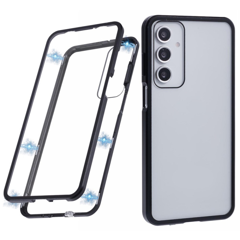 Samsung Galaxy A16 4G / 5G Double-Sided Tempered Glass Case with Metal Frame