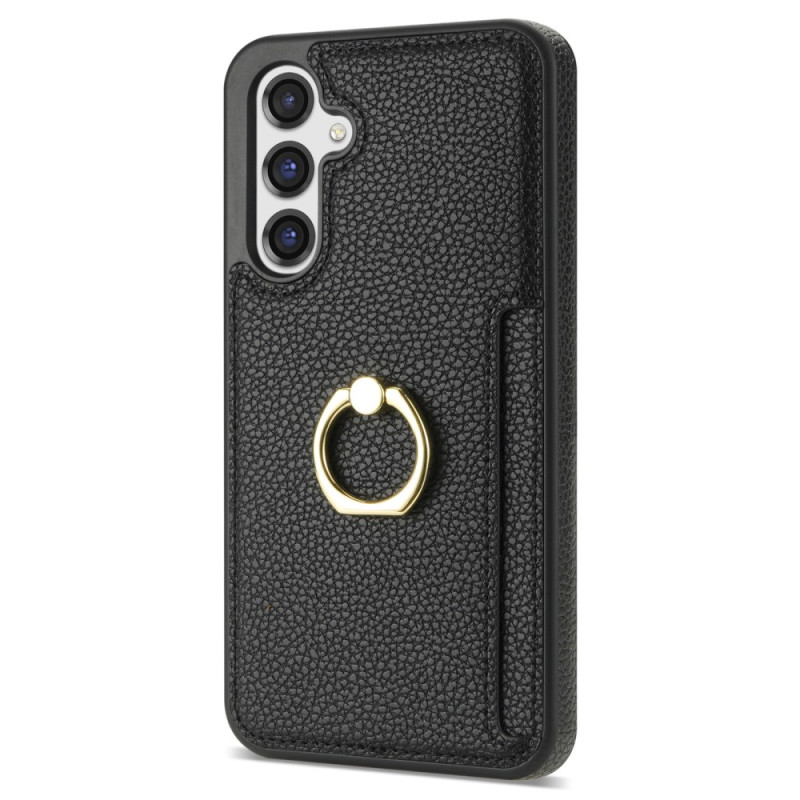 Samsung Galaxy A16 4G / 5G Leatherette Case Lychee
 Card Holder and Stand