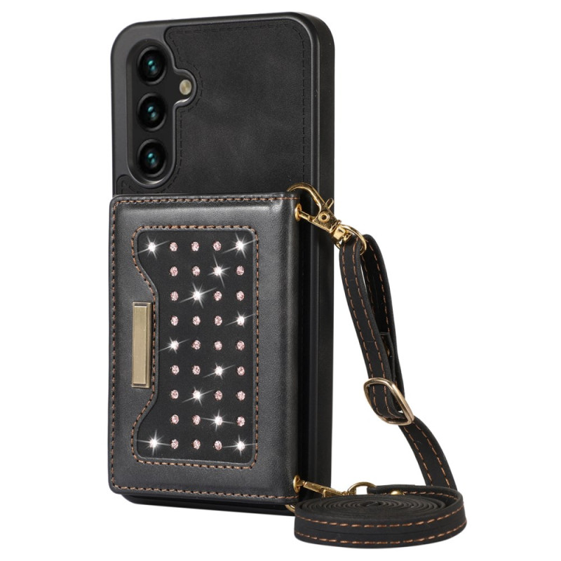 Samsung Galaxy A16 Case 4G / 5G Wallet and Shoulder Strap