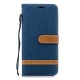 Huawei Mate 20 Pro Fabric and Leather Effect Case with Strap