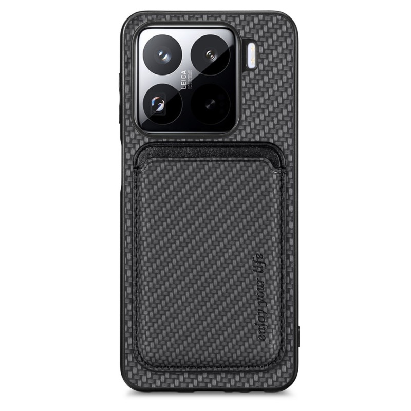 Xiaomi 15 Pro Texture Carbon Fibre Detachable Card Case