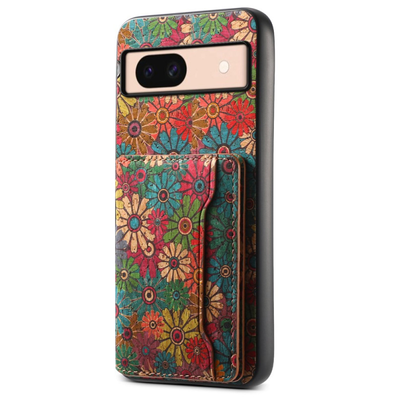 Google Pixel 8A Case Floral Card Case