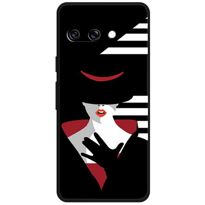 Google Pixel 9A Lady in the Black Hat Case