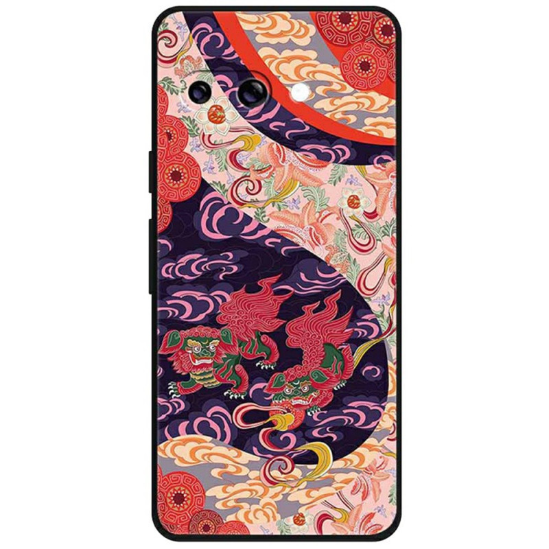 Google Pixel 9A Double Lions in the Clouds Case