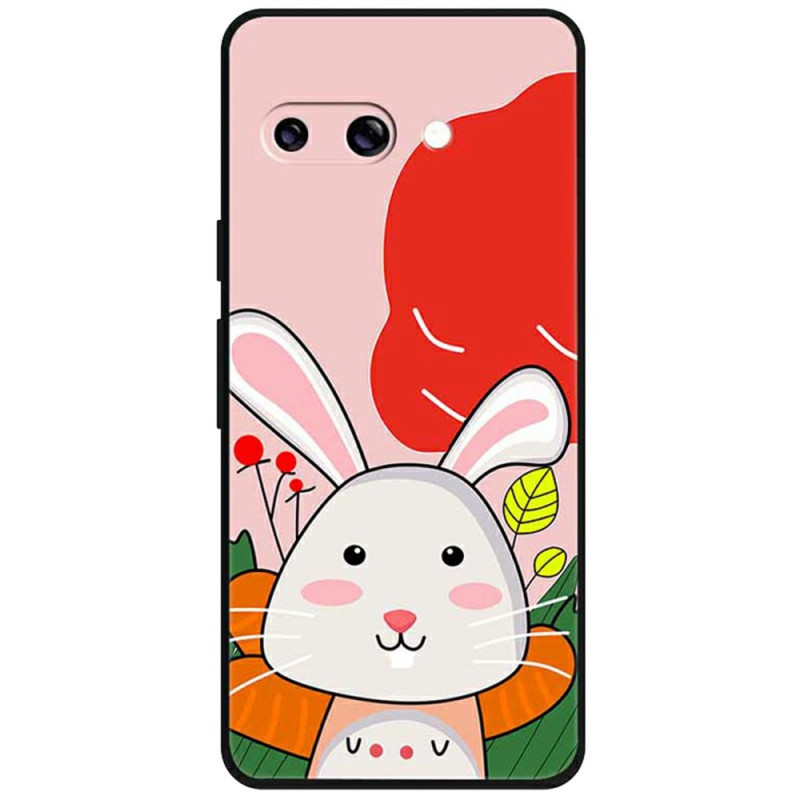 Google Pixel 9A Small White Rabbit Case