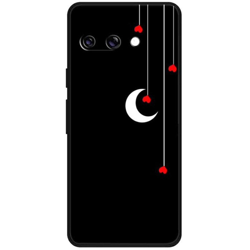 Google Pixel 9A Hearts & Moon Case