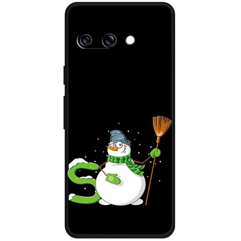 Google Pixel 9A Snowman Cover