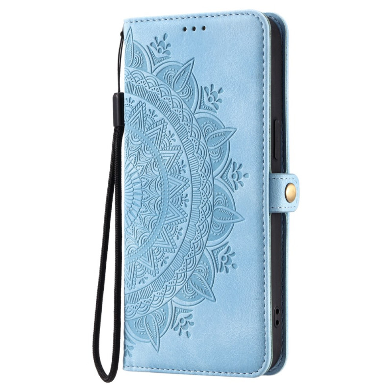 Google Pixel 9A Wallet Case Mandala Hunger Effect