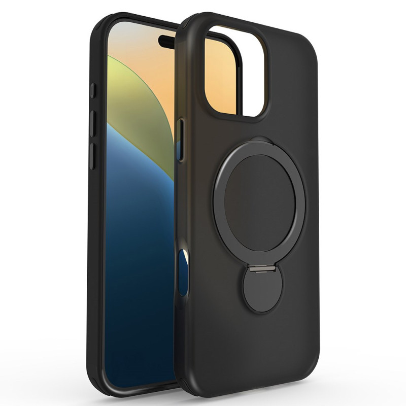 Magnetic iPhone 16 Pro case with 360° rotating kickstand