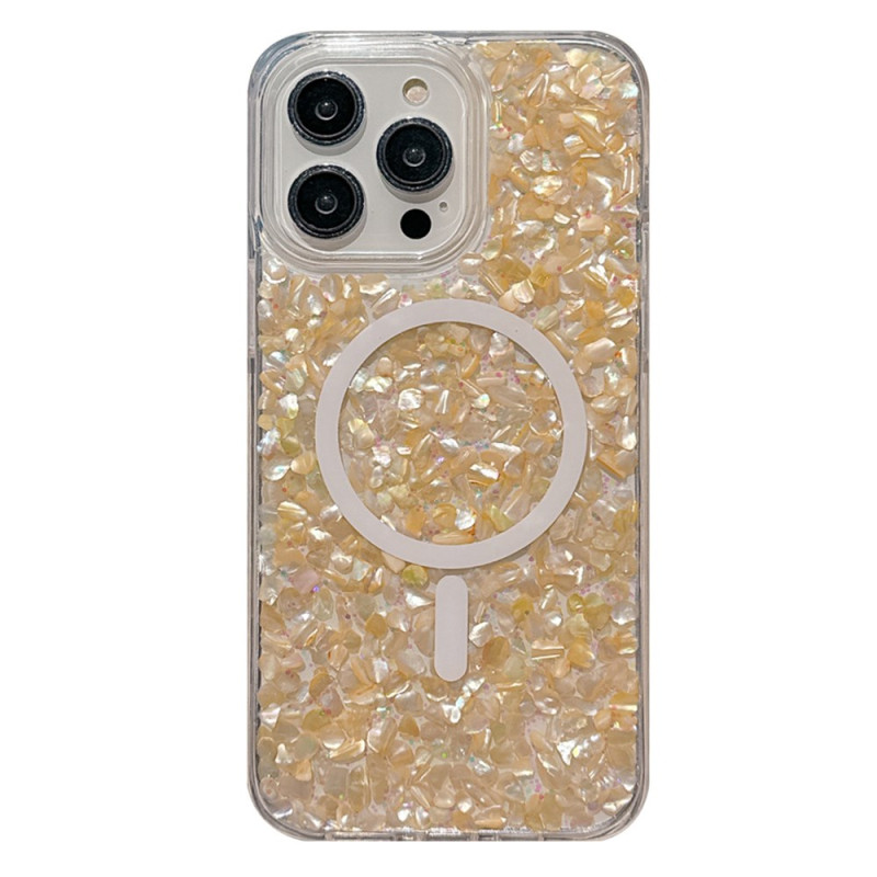 Case iPhone 16 Pro Compatible MagSafe Glitter