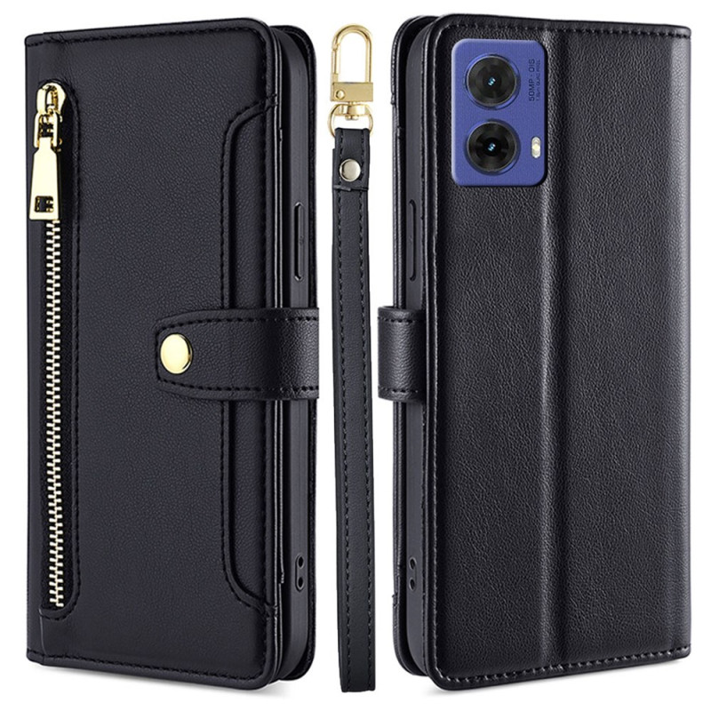 Moto G85 5G Case Crossbody Wallet