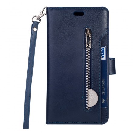 Huawei Mate 20 Lite Case Wallet with Strap