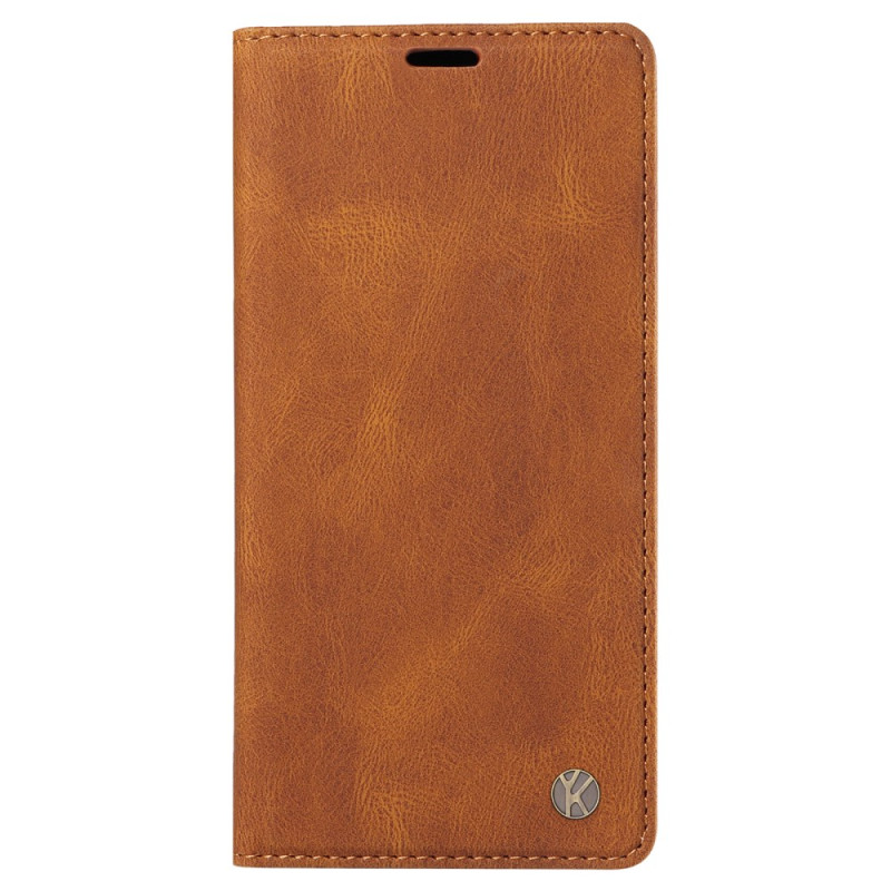 Flip Cover Moto G85 5G Suede Effect YIKATU