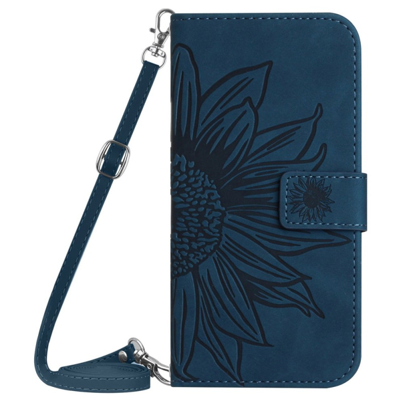 Moto G85 5G Sunflower Print Carrying Case