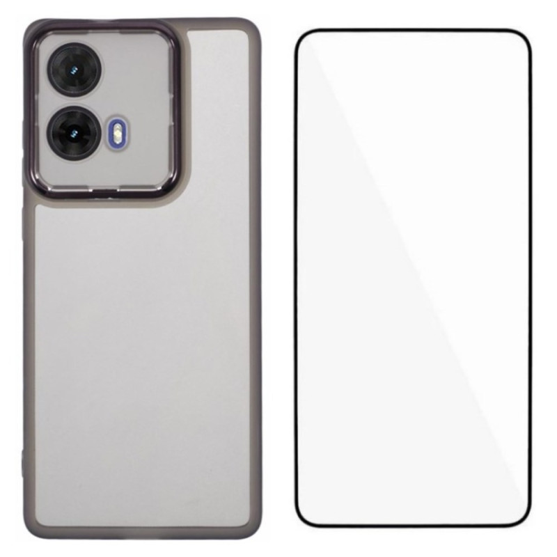 Moto G85 5G Tinted Case with Screen Protector