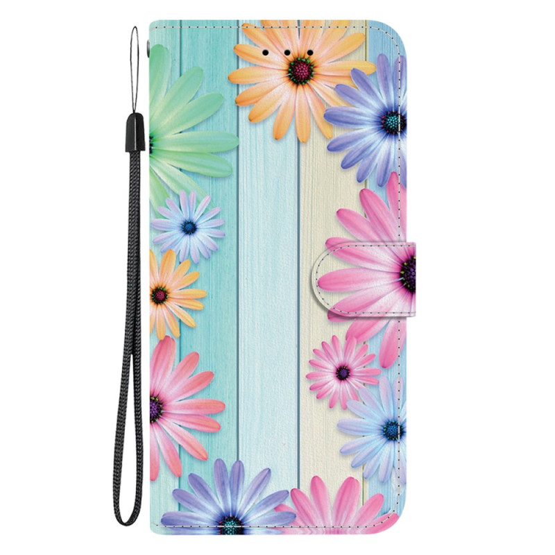 Moto G55 5G Case Coloured Sunflowers