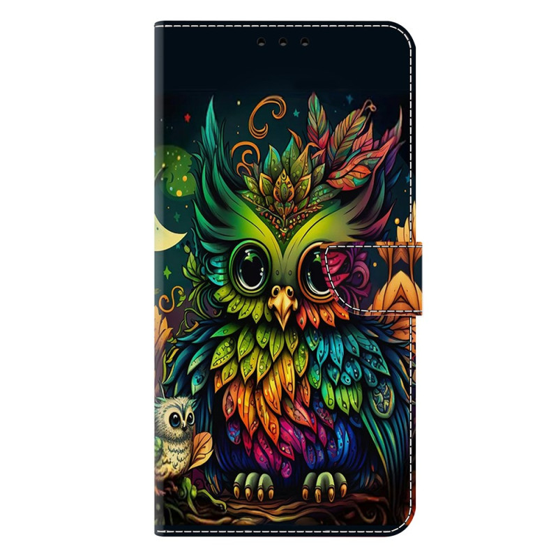 CaseMoto G55 5G Coloured Owl