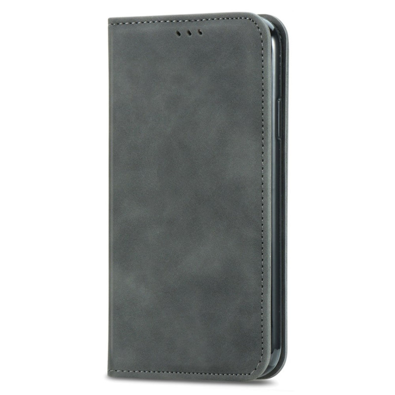 Suede style with card holder and stand