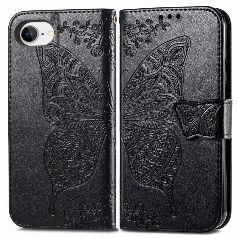 Housse iPhone 16E Papillon Baroque