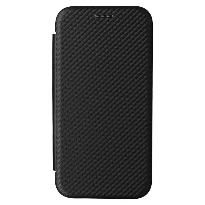 Flip Cover iPhone 16E Carbon Fibre