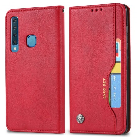 Flip Cover Samsung Galaxy A9 Simili Cuir Porte-Cartes