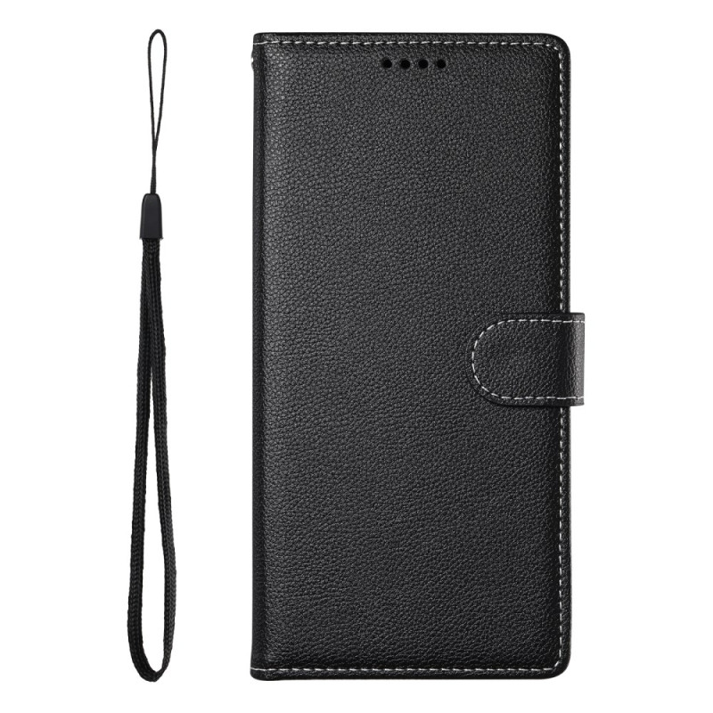 Housse Moto G35 5G Simili Cuir Uni