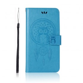Honor 8X Leather Case Catchers Owl