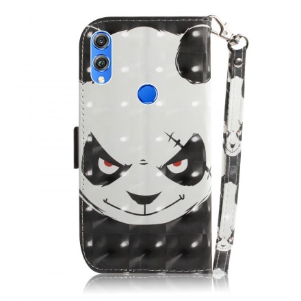 Honor 8X Angry Panda Strap Case