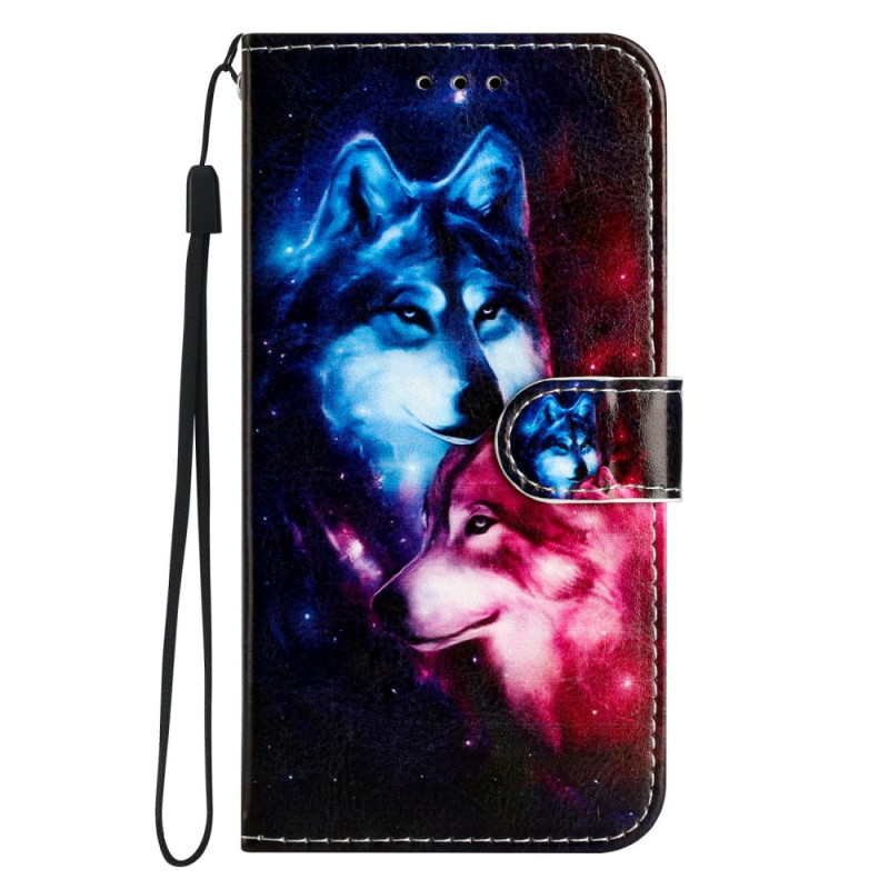 Case iPhone 16E Couple of Wolves