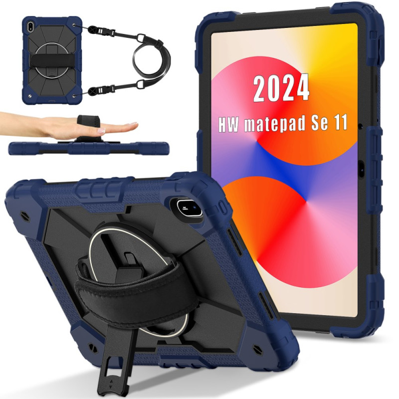 Huawei MatePad SE 11 Ultra Rugged Case with Stand and Shoulder Strap